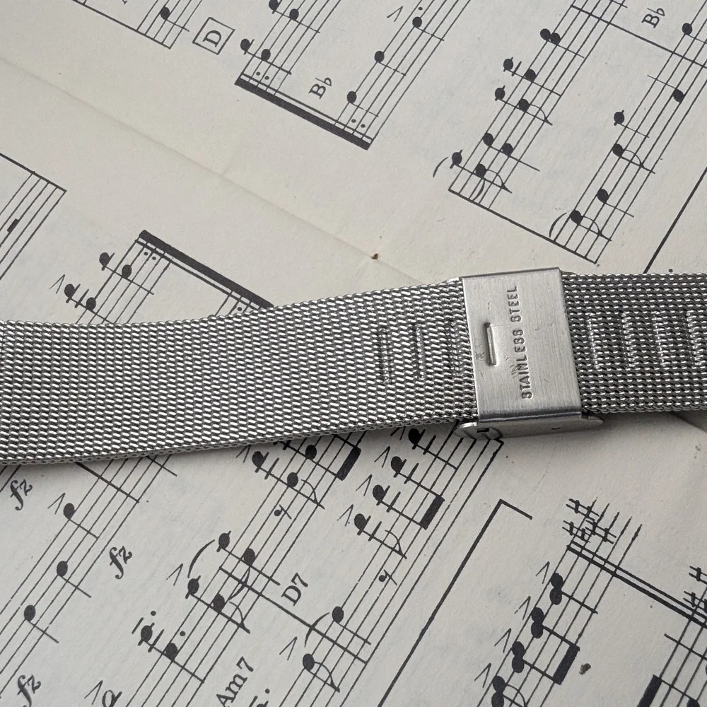 Midtown Silver Mesh Band Watch - Picture 10 of 10